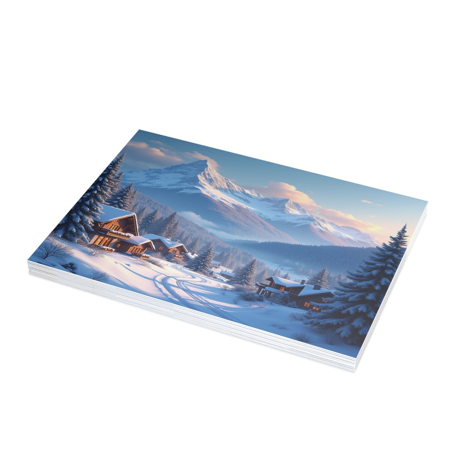 🏔️Whispers of Winter -- Mountain Stillness - Image 5