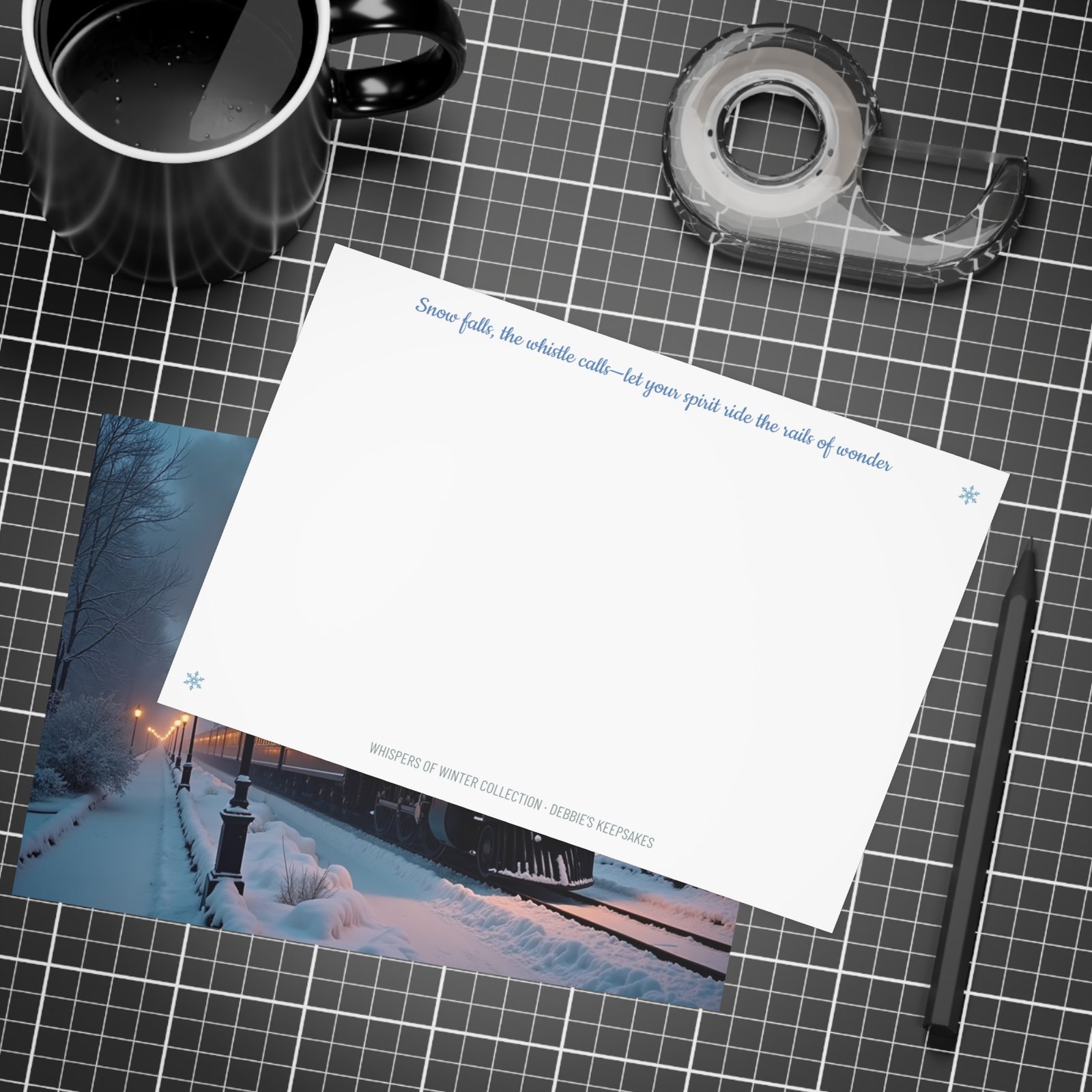 🚂 Whispers of Winter: Train Depot Journey - Image 6