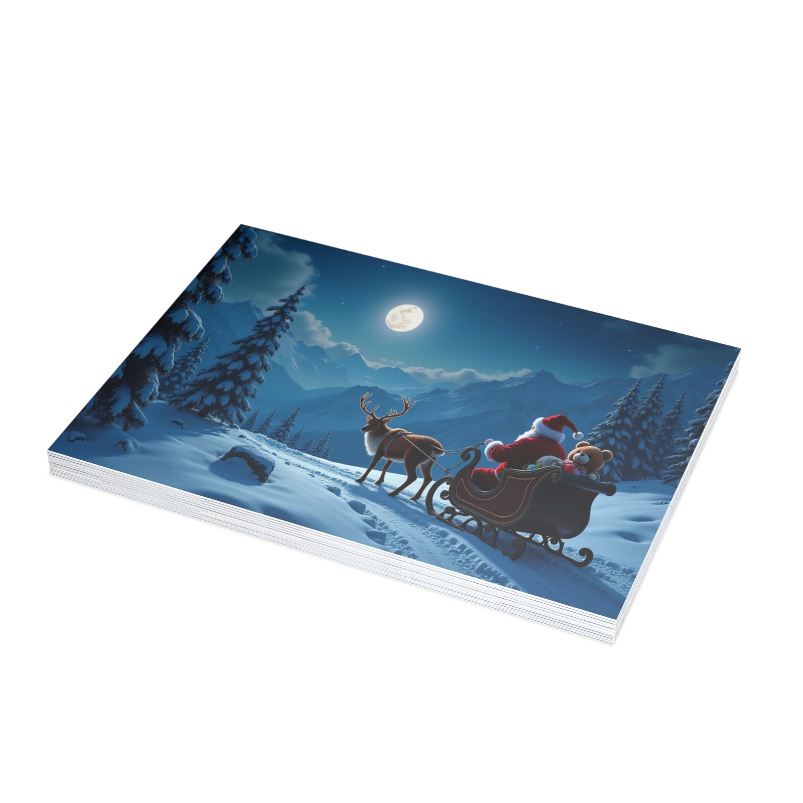 🦌Whispers of Winter - Santa's Midnight Ride - Image 5