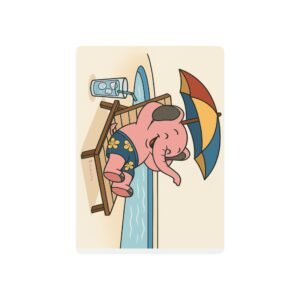 Pinky's Game Night   Custom Playing Cards with Original Artwork