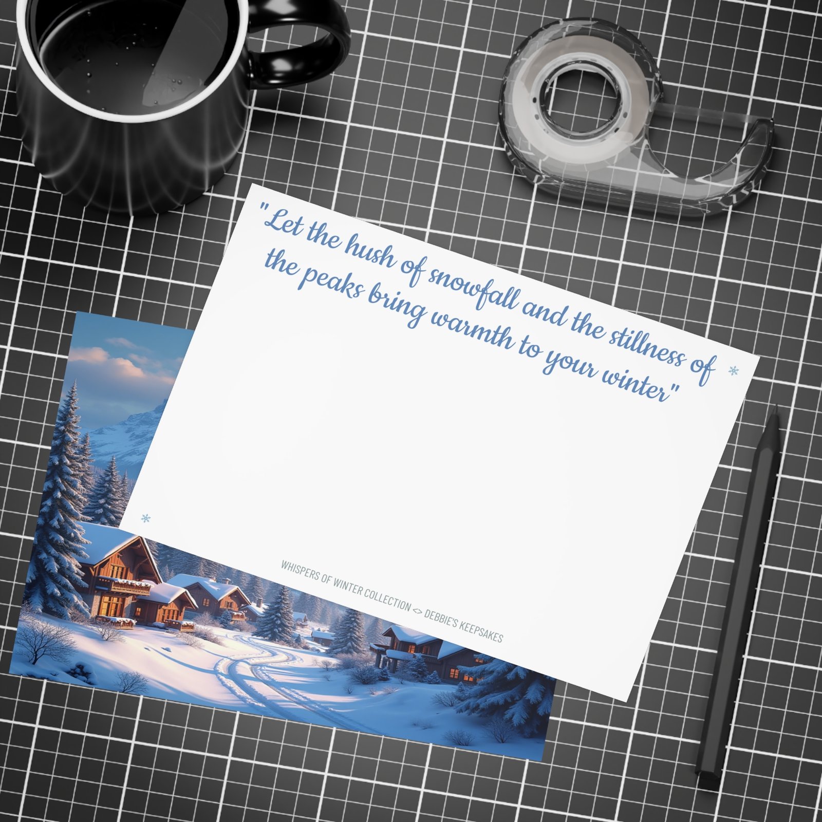 🏔️Whispers of Winter -- Mountain Stillness - Image 7