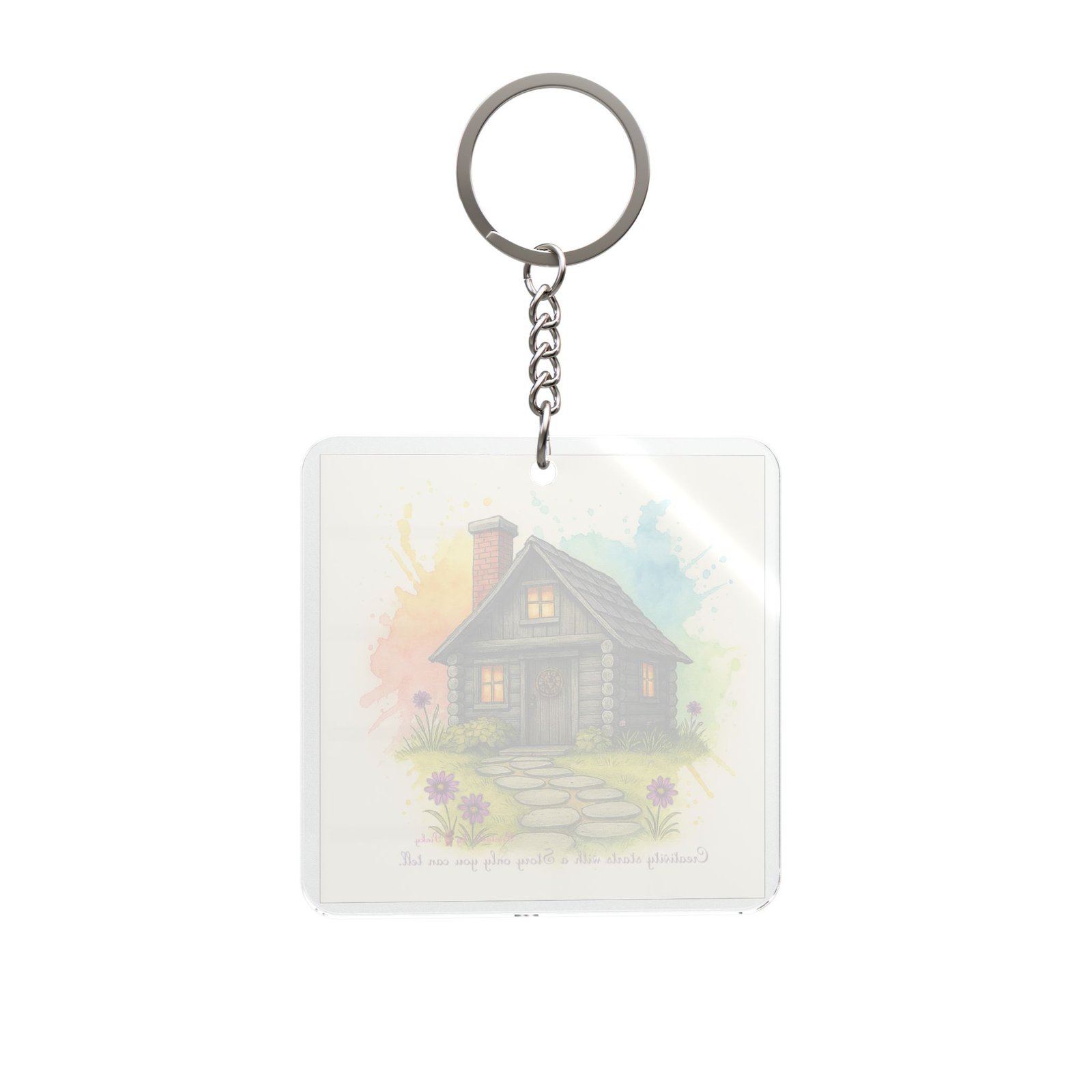 She Shed Charm Keychain - Image 2
