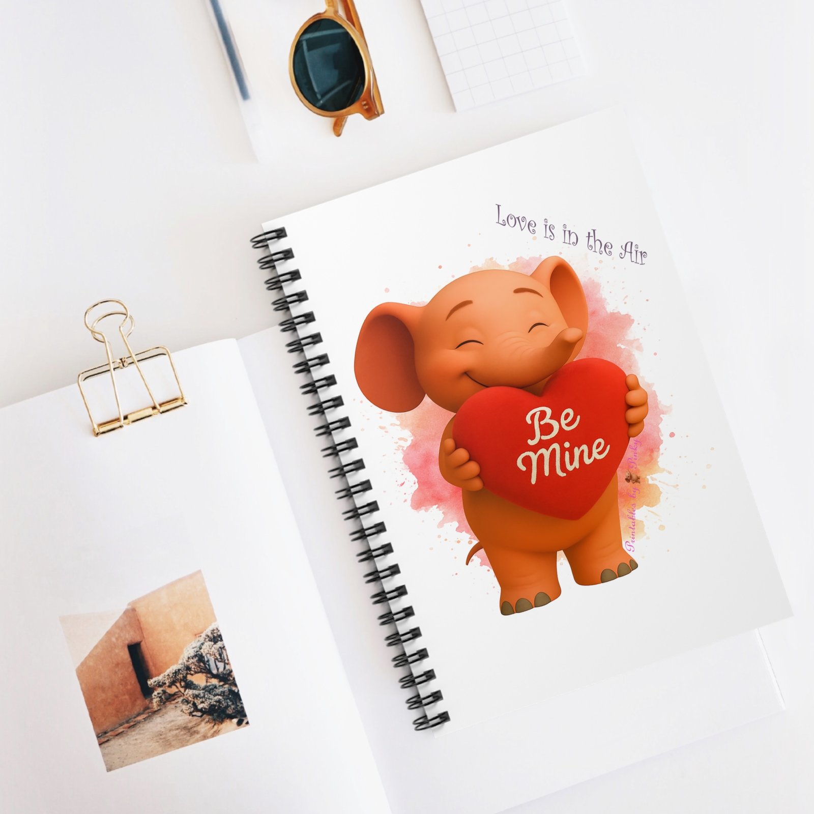 Be Mine Pinky Notebook - Image 5