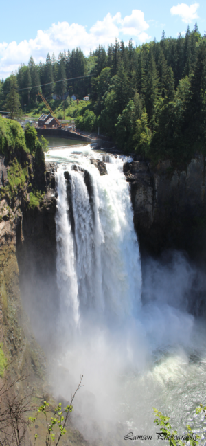 Snowqualmie Falls Phone Wallpaper